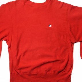 Timeless Wear hot weather wear VINTAGE CHAMPION REVERSE WEAVE SWEATSHIRT 1980S LARGE MADE USA