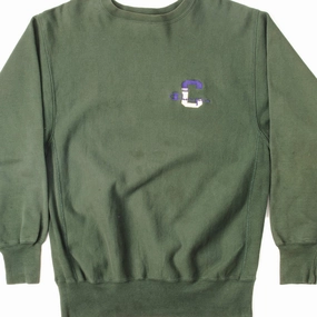 Quality control VINTAGE CHAMPION REVERSE WEAVE SWEATSHIRT 1990-MID 1990'S SIZE XL MADE IN USA