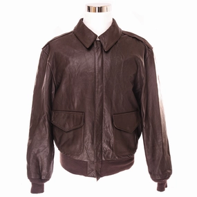 Eyeshadow Prize VINTAGE COOPER US AIR FORCE LIGHT LEATHER JACKET TYPE A2 SIZE 42R