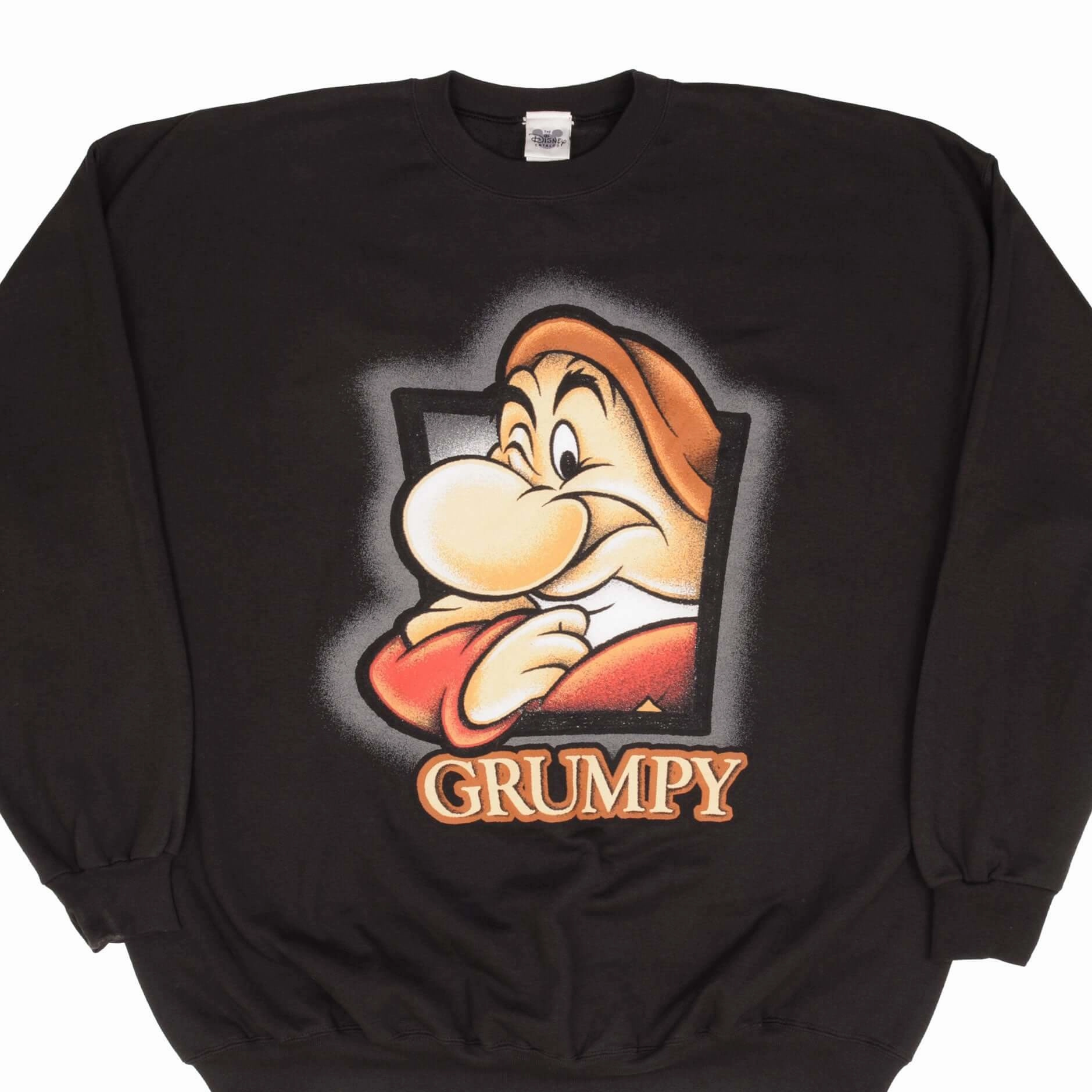 Warm Layers VINTAGE DISNEY GRUMPY SNOW WHITE SWEATSHIRT SIZE 2XL MADE IN USA