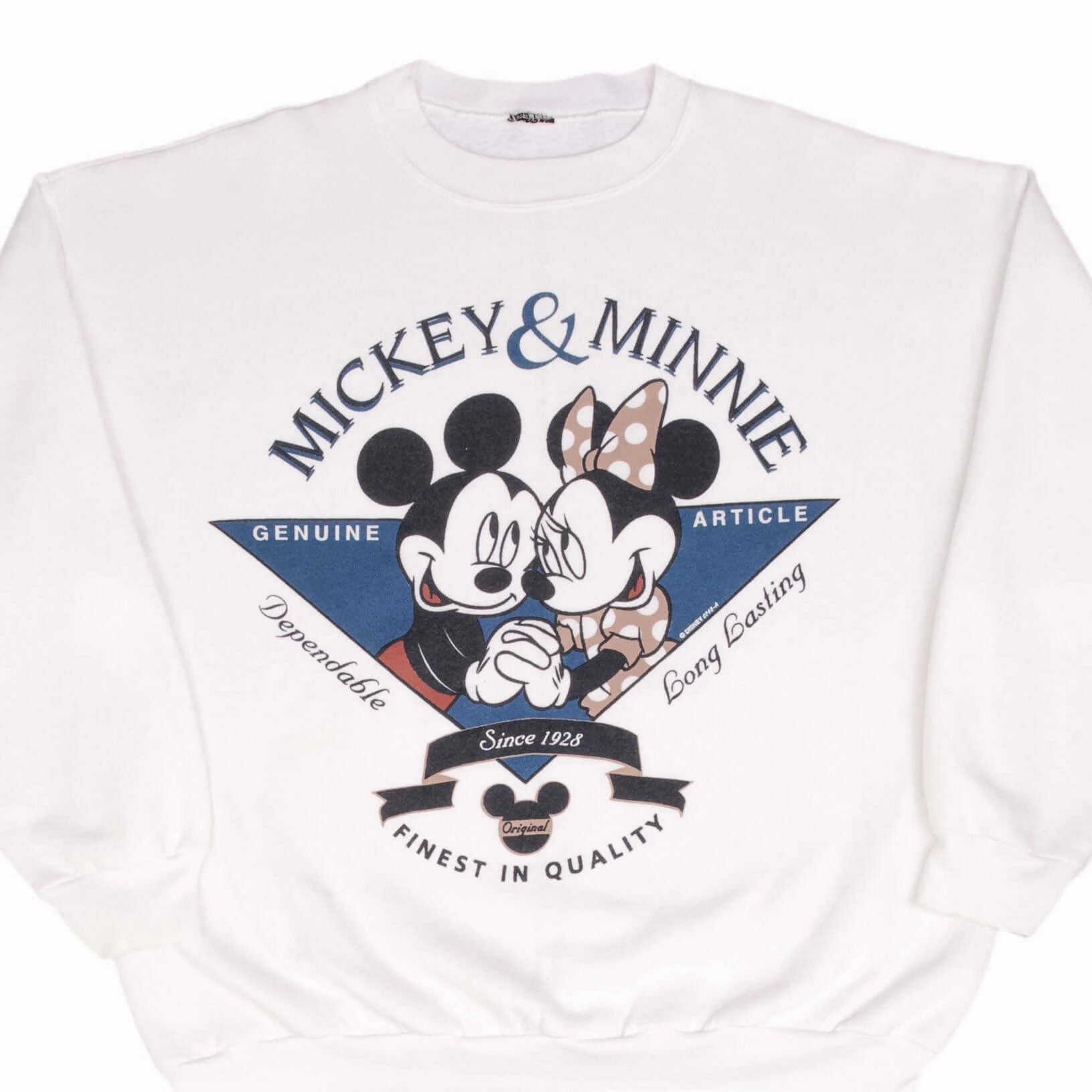 VINTAGE DISNEY MICKEY AND MINNIE MOUSE 1990S WHITE SWEATSHIRT SIZE XL Casual Jacket product affordable accessibility
