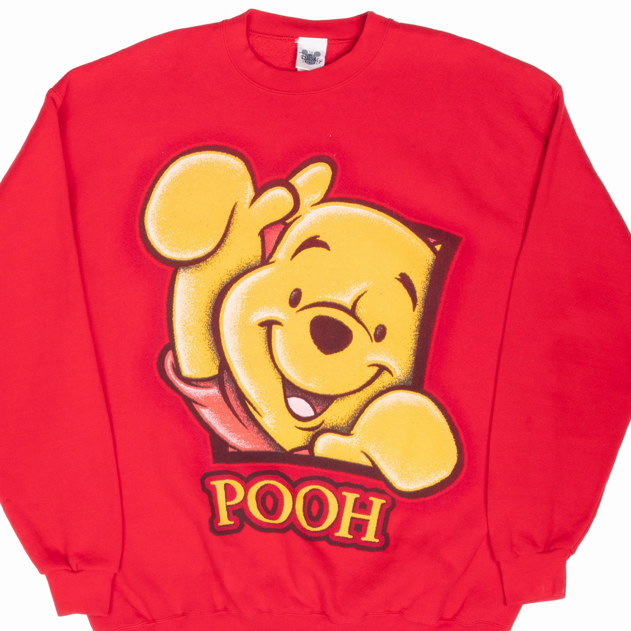 Polka Dot VINTAGE DISNEY WINNIE THE POOH 1990S RED SWEATSHIRT XL MADE IN USA
