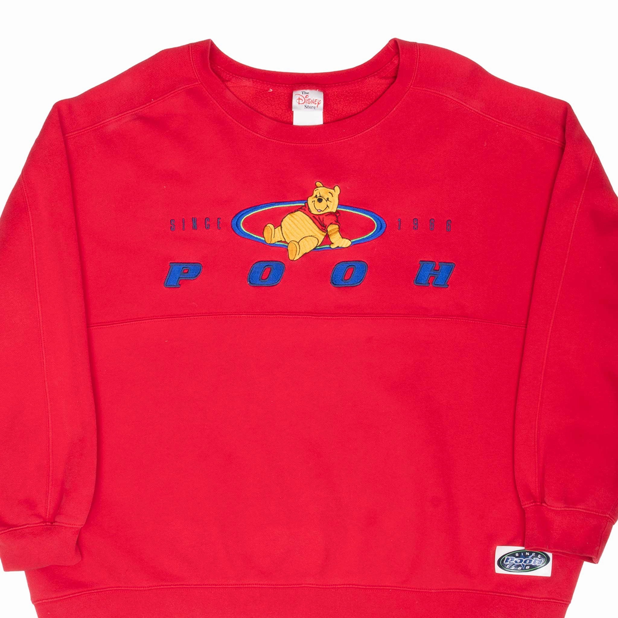 VINTAGE DISNEY WINNIE THE POOH EMBROIDERED 1990S SWEATSHIRT 2XL product satin lining luxury