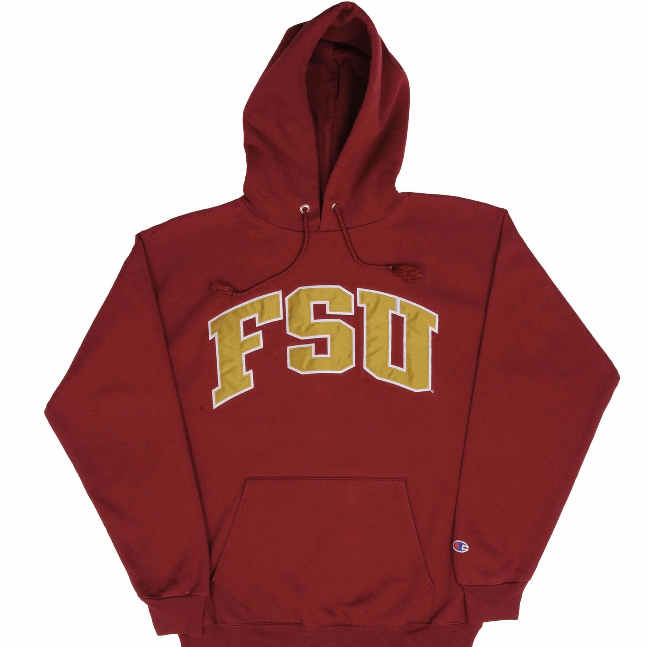 Zippered Pocket VINTAGE FLORIDA STATE SEMINOLES FSU CHAMPION HOODIE SWEATSHIRT 2000S MEDIUM