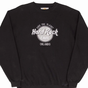 VINTAGE HARD ROCK CAFE SAVE THE PLANET ORLANDO SWEATSHIRT 1990S XL MADE IN USA Core Sporty