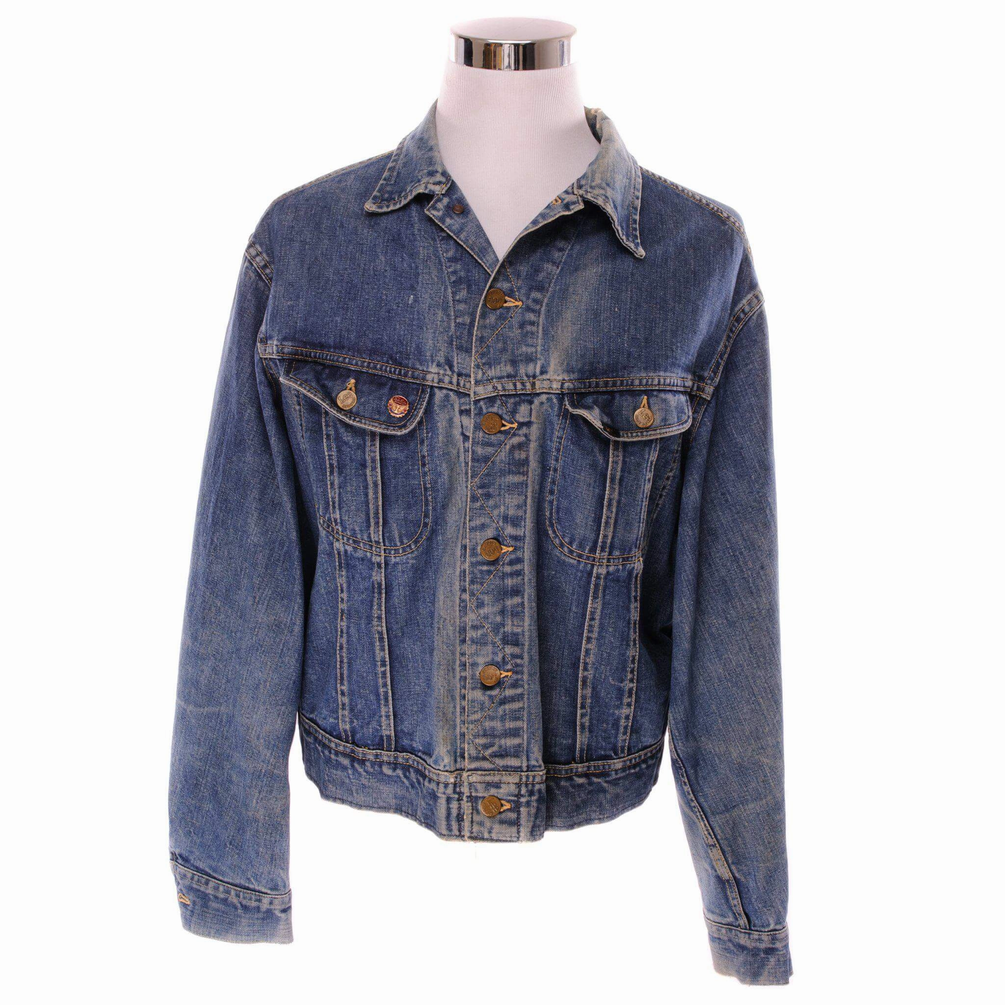 VINTAGE LEE JEANS 101J JACKET 1960s SIZE 46 MADE IN USA suitable for business trips Debate
