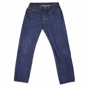 VINTAGE LEVIS 501 1980S JEANS INDIGO SIZE W34 L32 MADE IN USA Easy Fashion