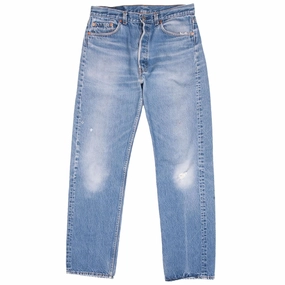 Perfect for All VINTAGE LEVIS 501 INDIGO BLUE JEANS 1980S SIZE 32X31 MADE IN USA