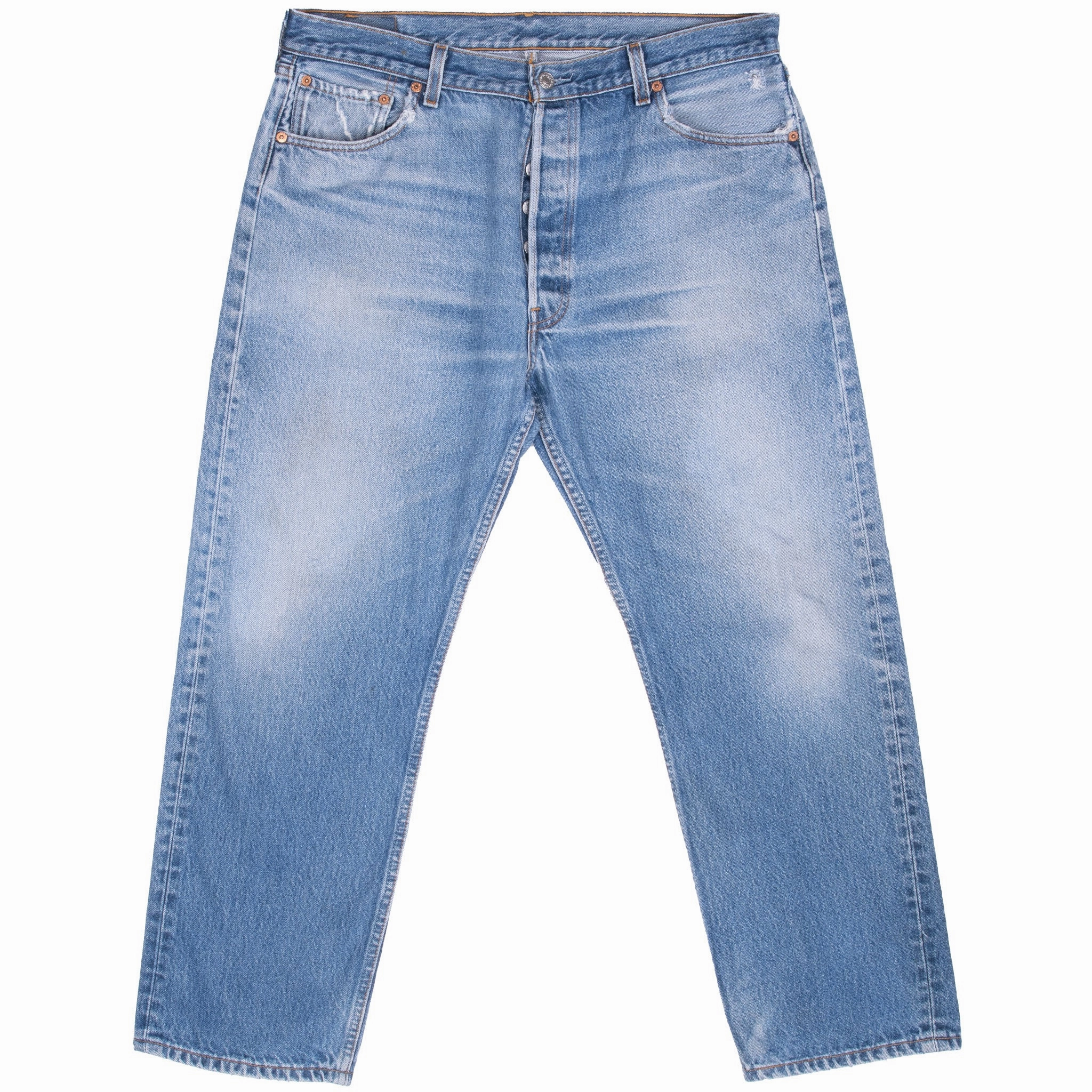 Year Round Piece Neutral Fit Piece VINTAGE LEVIS 501 INDIGO BLUE JEANS 1990S SIZE 36X28 MADE IN USA