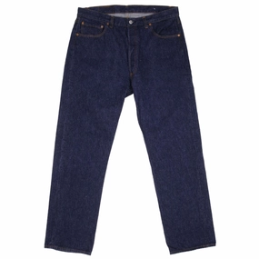 VINTAGE LEVIS 501 INDIGO DARK WASH JEANS 1980S SIZE 35X30 MADE IN USA Relaxed Style Weekend Style High Quality Relaxed Style Lightweight Durable