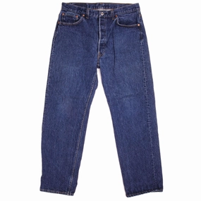 Clean Silhouette VINTAGE LEVIS 501 JEANS 1990's SIZE 33X29 W33 L29 MADE IN USA