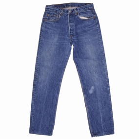 Fashion Focus VINTAGE LEVIS 501 JEANS INDIGO 1980S SIZE W31 L31 MADE IN USA