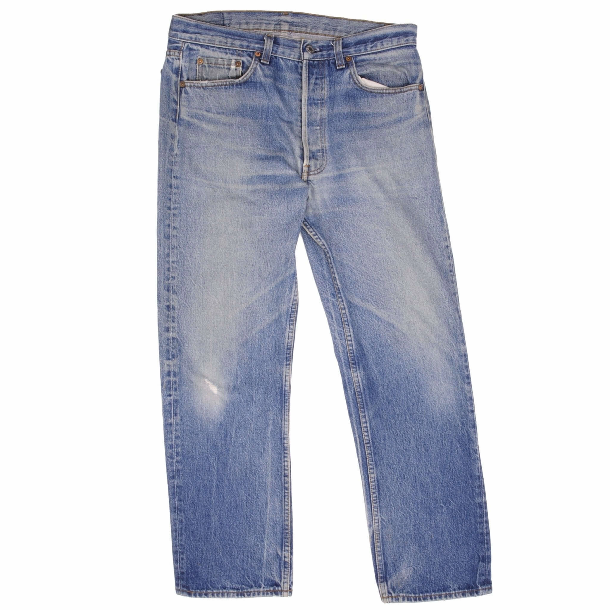 All-day Comfort Base Attire VINTAGE LEVIS 501 JEANS INDIGO 1980S SIZE W33 L28 MADE IN USA