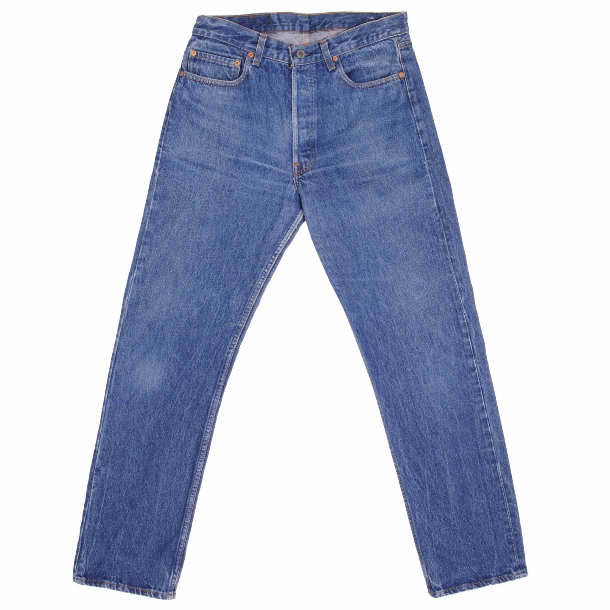 Standard Piece Outdoor Adventure Adult Fashion VINTAGE LEVIS 501 JEANS INDIGO 1980S SIZE W33 L32 MADE IN USA