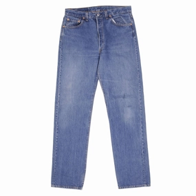 VINTAGE LEVIS 501 JEANS INDIGO 1980S SIZE W34 L34 MADE IN USA High-End Style