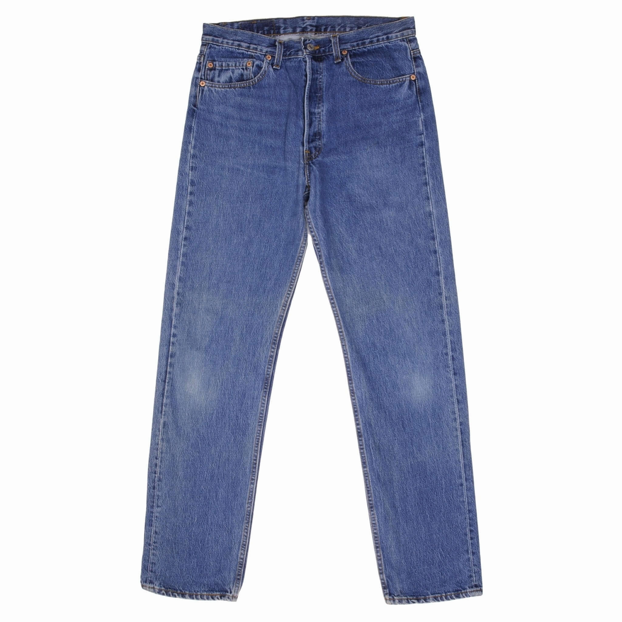 Picnic Style Textured Cool Silhouette VINTAGE LEVIS 501 JEANS INDIGO 1980S SIZE W34 L34 MADE IN USA