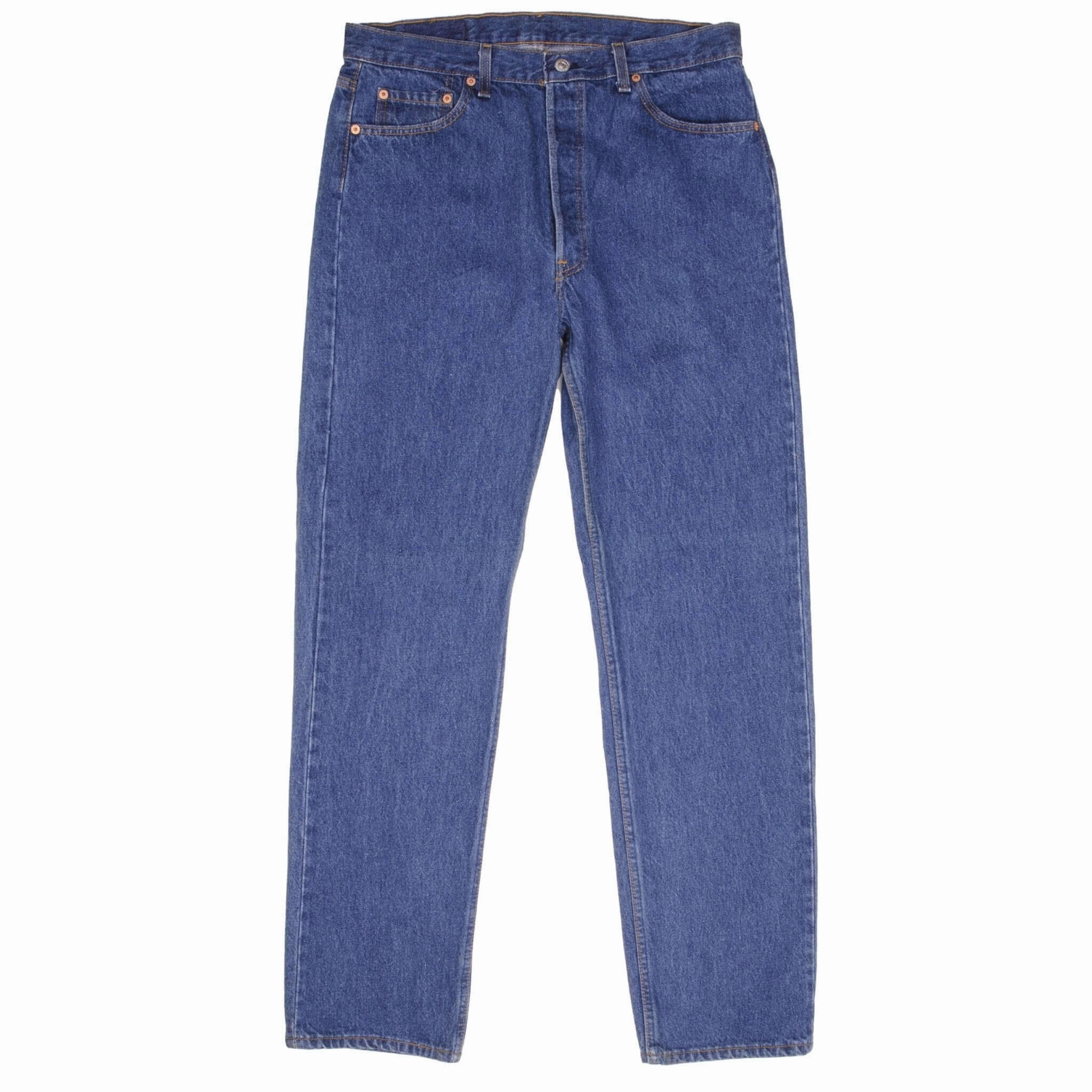 Perfect Basic Date Night Sunny Vibes VINTAGE LEVIS 501 JEANS INDIGO 1980S SIZE W35 L34 MADE IN USA