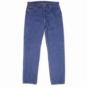 Perfect Basic Date Night Sunny Vibes VINTAGE LEVIS 501 JEANS INDIGO 1980S SIZE W35 L34 MADE IN USA