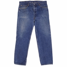 VINTAGE LEVIS 501 JEANS INDIGO 1980S SIZE W38 L30 MADE IN USA Tailored Design