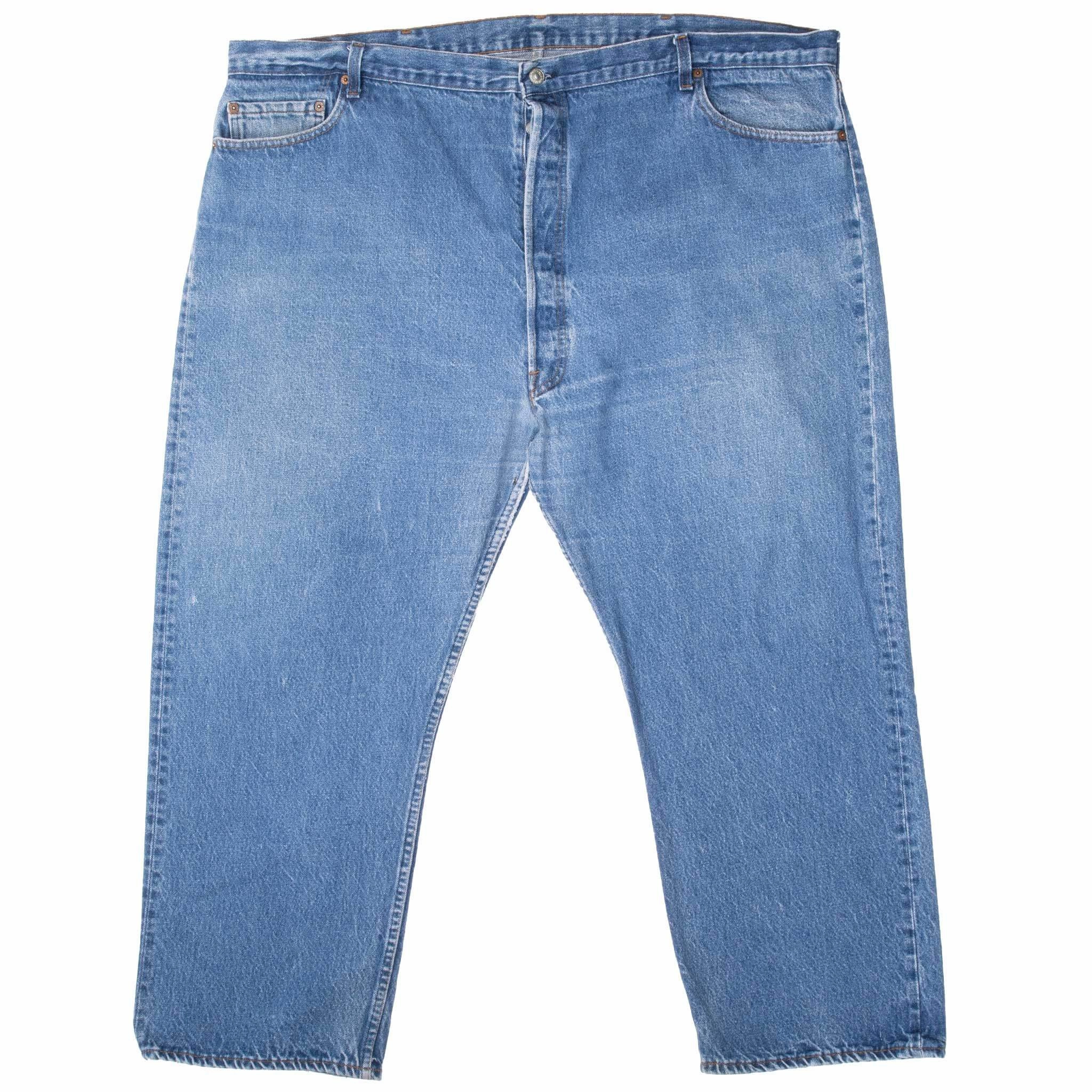 VINTAGE LEVIS 501 JEANS INDIGO 1980S SIZE W48 L27 MADE IN USA Relaxed Style City Walk Trend Setter Quality Basic