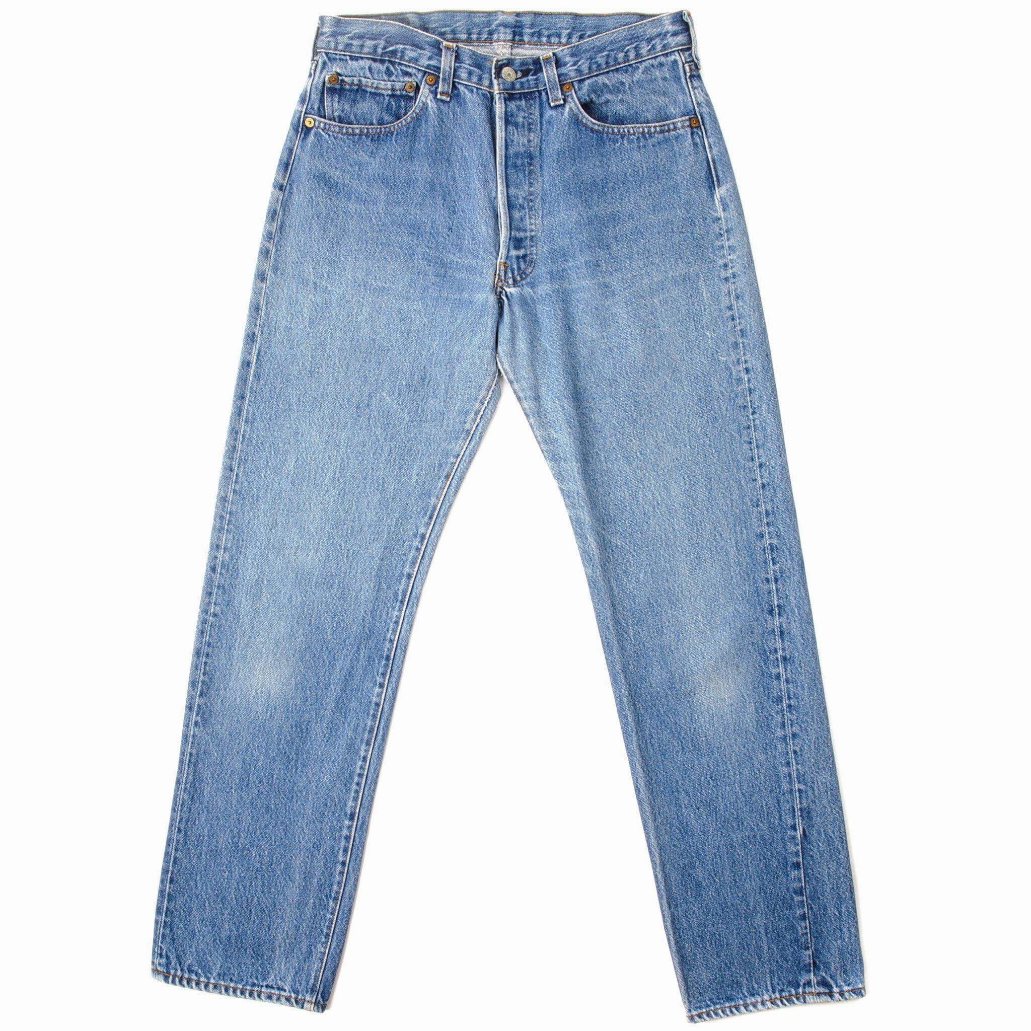 VINTAGE LEVIS 501 JEANS INDIGO 1984-1985 SIZE W31 L30 MADE IN USA Premium Outdoor Enthusiast