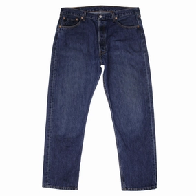 VINTAGE LEVIS 501 JEANS INDIGO 1990S SIZE W38 L32 MADE IN USA Teen Outfit Nature Lover Unisex Wear