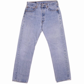 Couple Look Athlete Fit Festival Outfit VINTAGE LEVIS 501 JEANS INDIGO 90s SIZE W31 L29 MADE IN USA