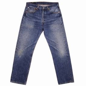 Date Night Daily Wear All Use Wear VINTAGE LEVIS 501 JEANS INDIGO 90s SIZE W32 L29 MADE IN USA