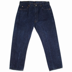 Bold Look Parent Style Cool And Clean VINTAGE LEVIS 501 JEANS INDIGO EARLY 1980s SIZE W35 L28 MADE IN USA