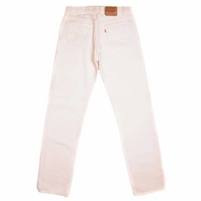 Fit and Comfort Minimalist Style Holiday Vibes Weekend Warrior VINTAGE LEVIS 501 JEANS WHITE SIZE W33 L35 1988-1993 MADE IN USA
