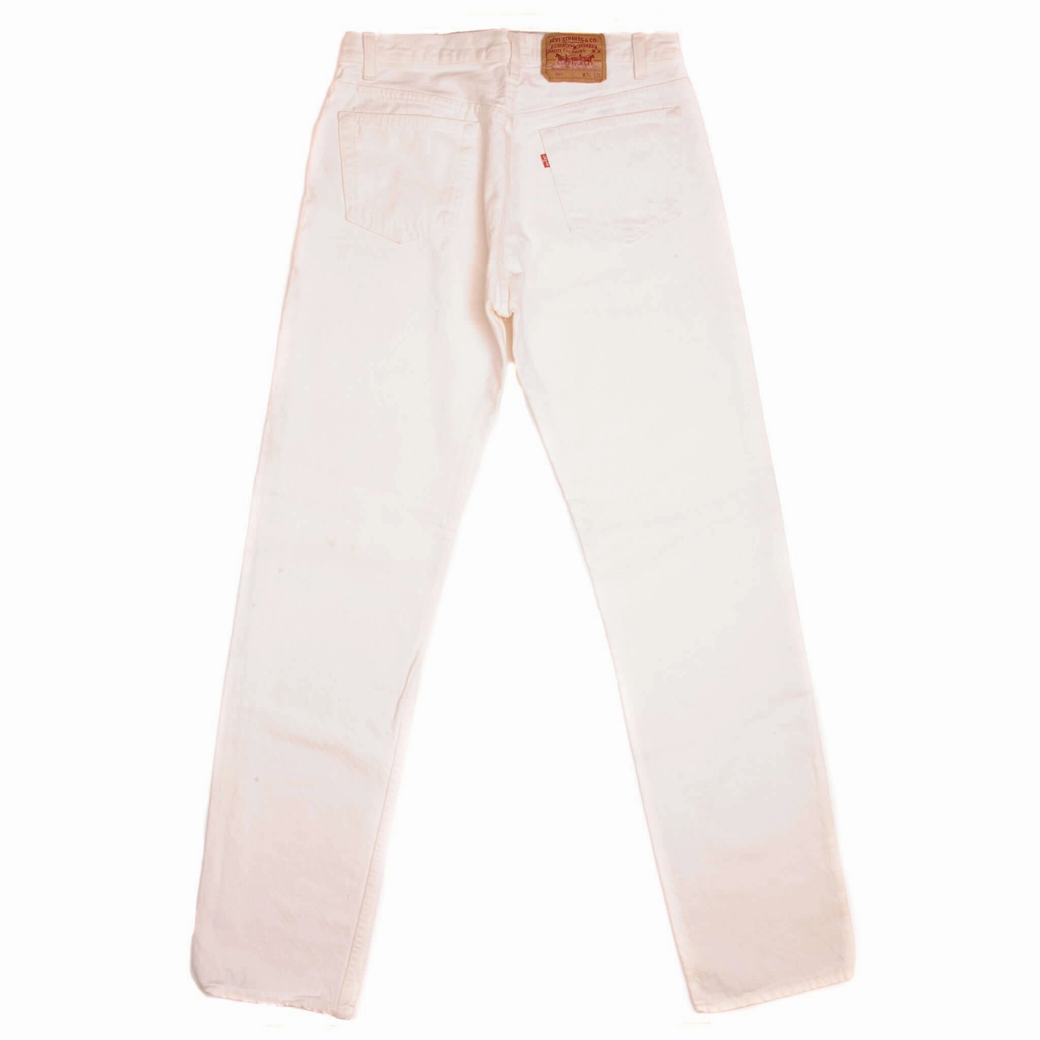 Fit and Comfort Minimalist Style Holiday Vibes Weekend Warrior VINTAGE LEVIS 501 JEANS WHITE SIZE W33 L35 1988-1993 MADE IN USA