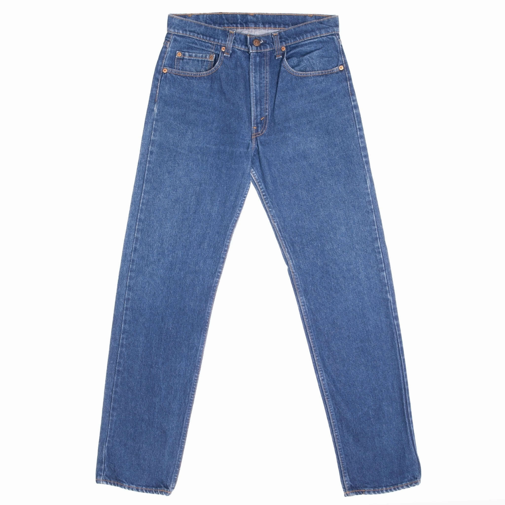 VINTAGE LEVIS 505 JEANS INDIGO 1980S SIZE W32 L33 MADE IN USA Relaxed Mood Pre Shrunk Fabric