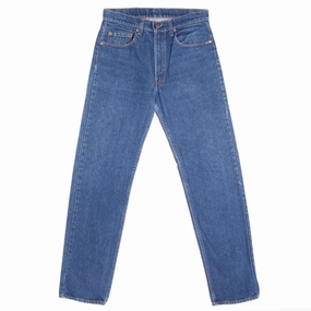 VINTAGE LEVIS 505 JEANS INDIGO 1980S SIZE W32 L33 MADE IN USA Relaxed Mood Pre Shrunk Fabric