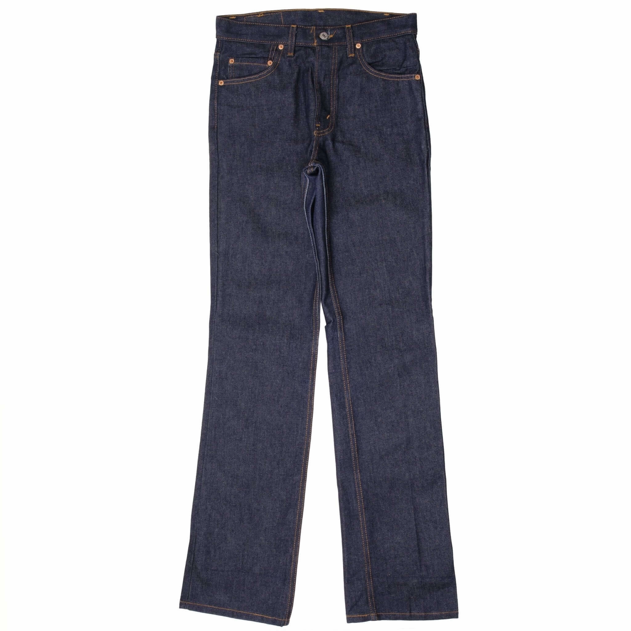 VINTAGE LEVIS 517 BOOTCUT JEANS INDIGO 1980S SIZE W30 L34 MADE IN USA DEADSTOCK clean design Street Appeal