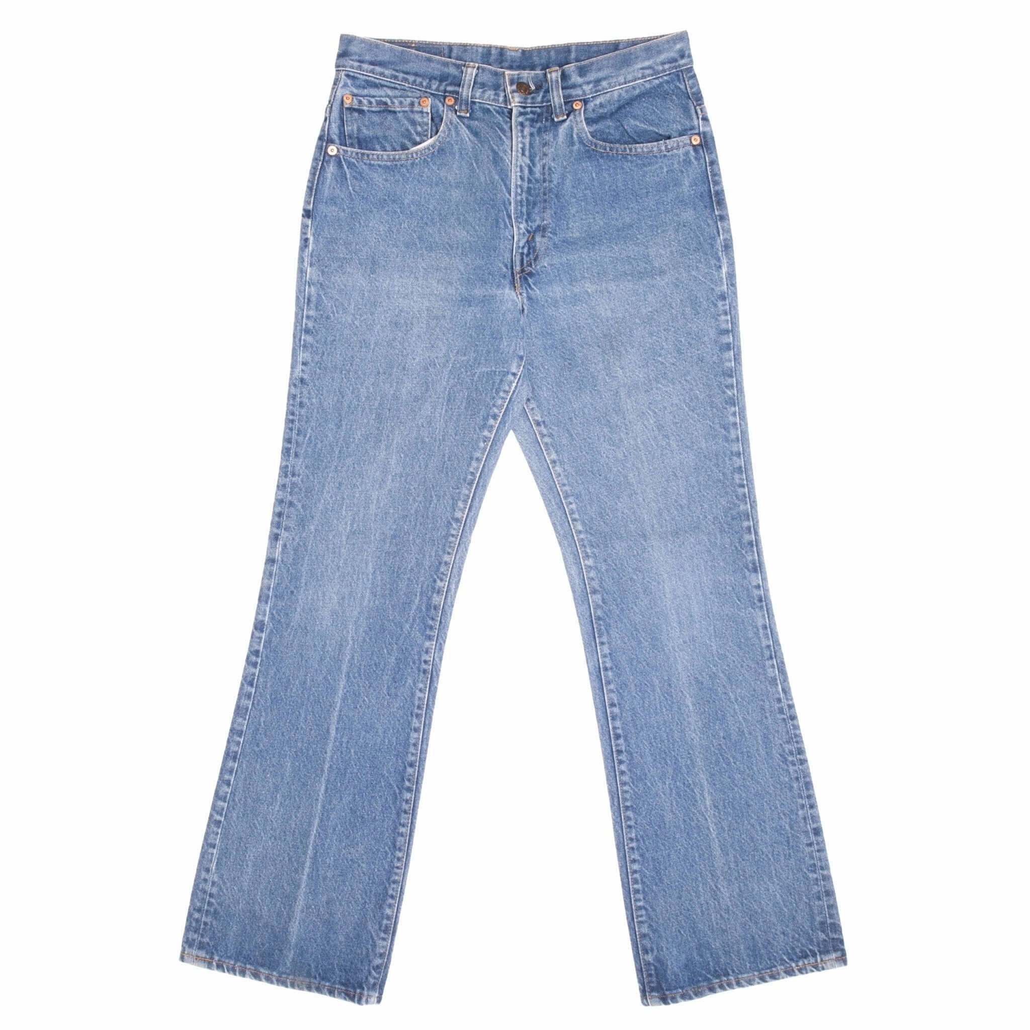 Casual Edge Smooth Shape VINTAGE LEVIS 517 JEANS INDIGO 1980S SIZE W31 L31 MADE IN USA