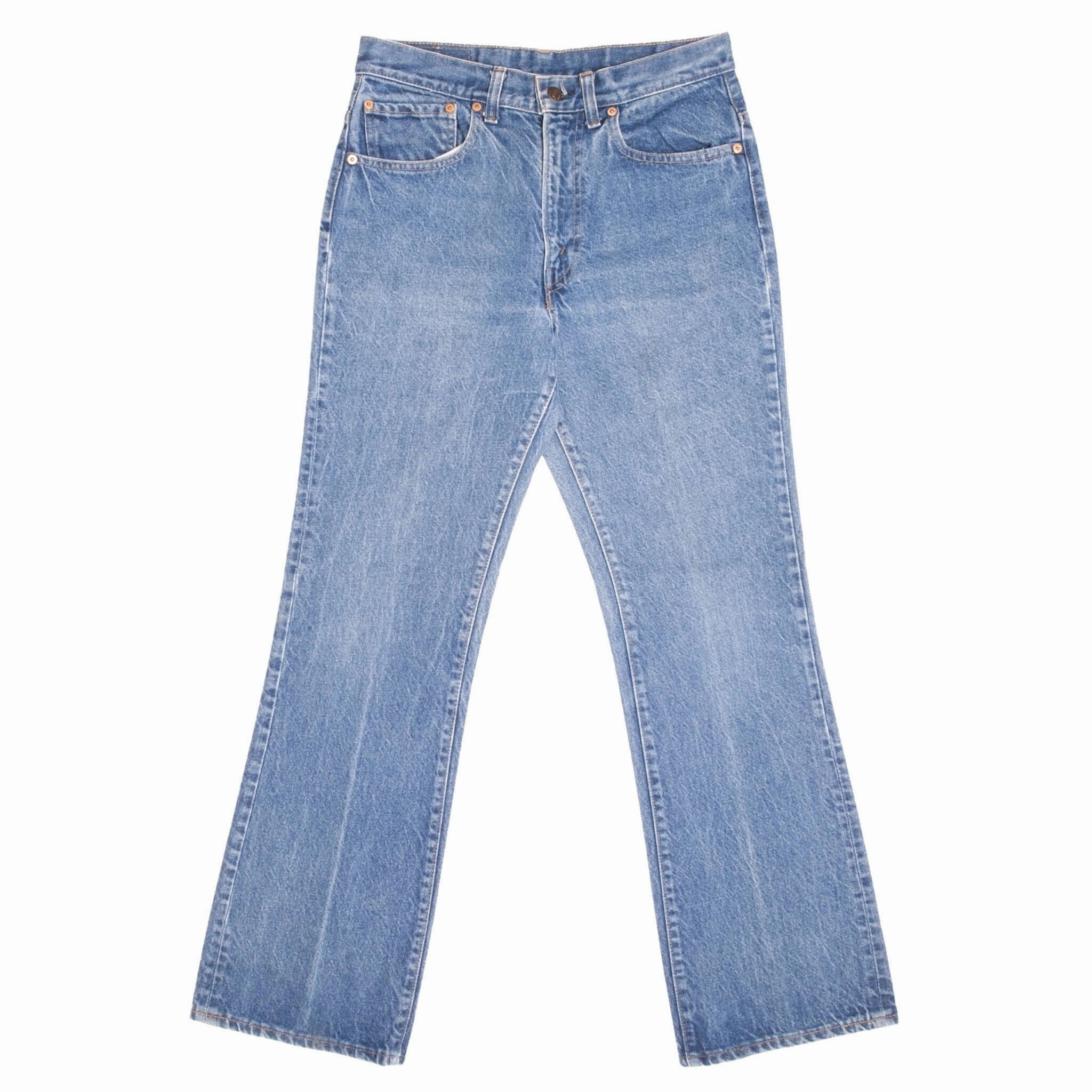 VINTAGE LEVIS 517 JEANS INDIGO 1980S SIZE W31 L31 MADE IN USA Vintage Lover Loose