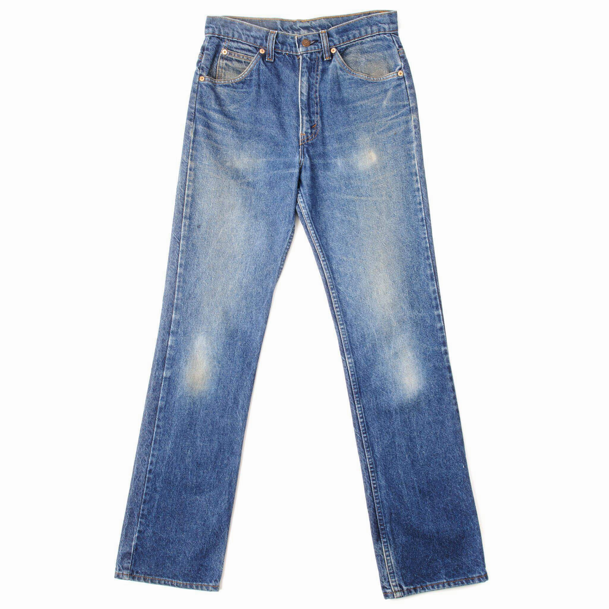 VINTAGE LEVIS 517 JEANS INDIGO 1988-1993 SIZE W30 L33 MADE IN USA Soft Eco Friendly
