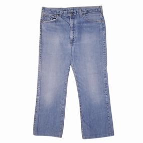 Everyday Loose Minimal Aesthetic VINTAGE LEVIS 517 JEANS INDIGO SINGLE STITCH 1980S SIZE W40 L29 MADE IN USA