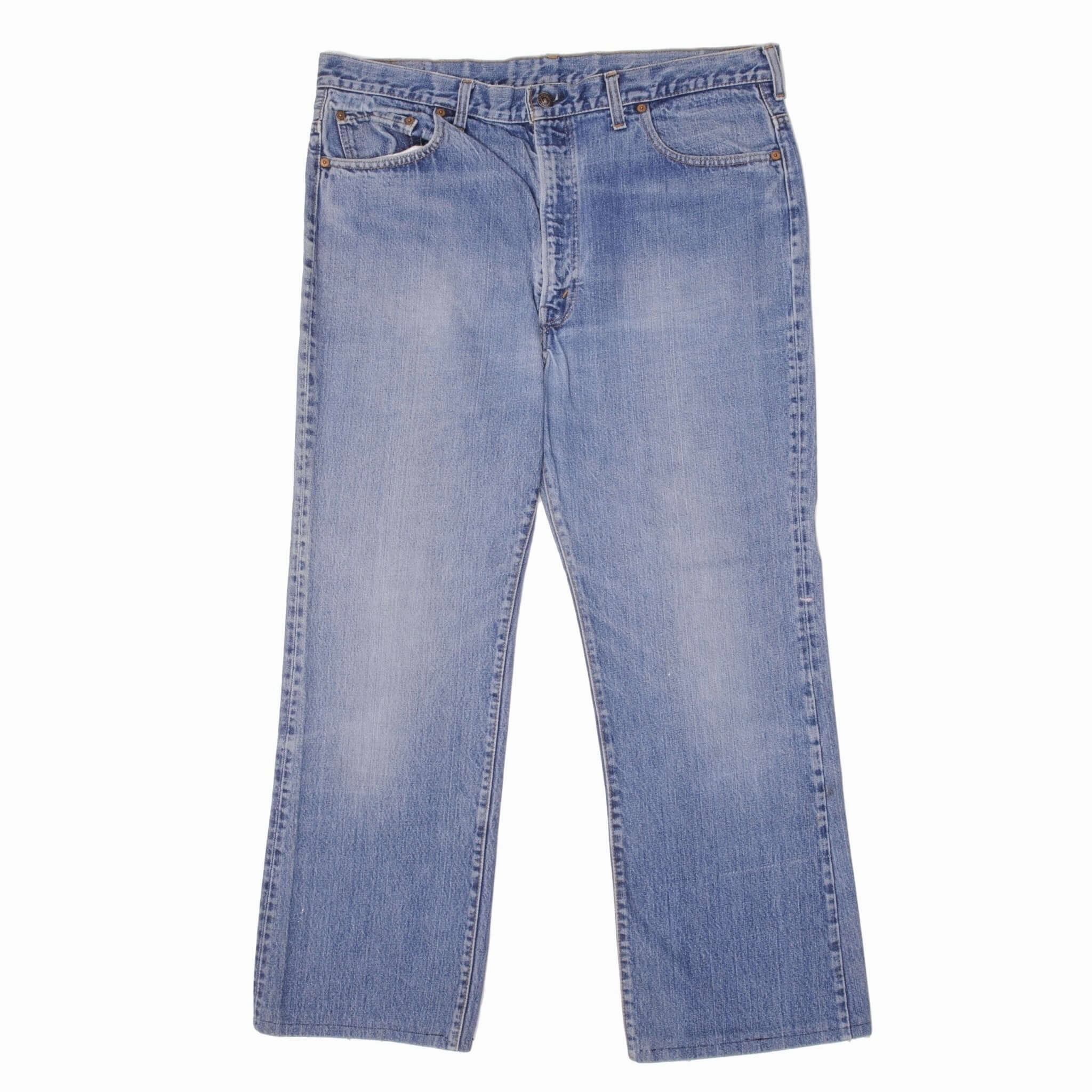 Everyday Loose Minimal Aesthetic VINTAGE LEVIS 517 JEANS INDIGO SINGLE STITCH 1980S SIZE W40 L29 MADE IN USA