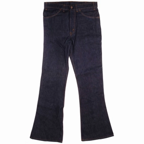 Timeless Comfort Daily Essential VINTAGE LEVIS 646 BELL BOTTOMS JEANS INDIGO 1970s SIZE W33 L32 MADE IN USA DEADSTOCK