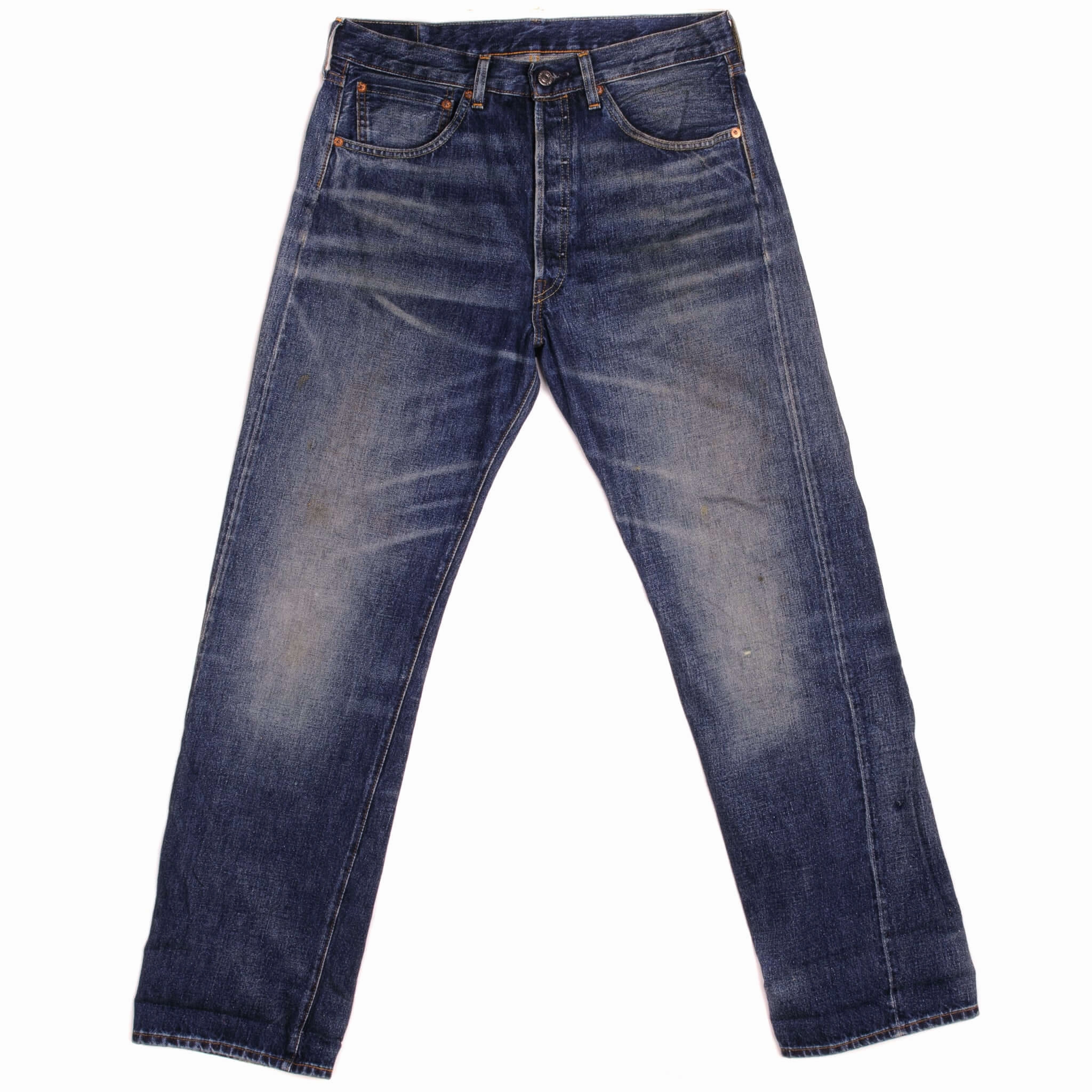 Outfit Mood Style Basic VINTAGE LEVIS BIG E 501XX LVC JEANS INDIGO RIVET SELVEDGE 2000S 32X32 MADEJAPAN