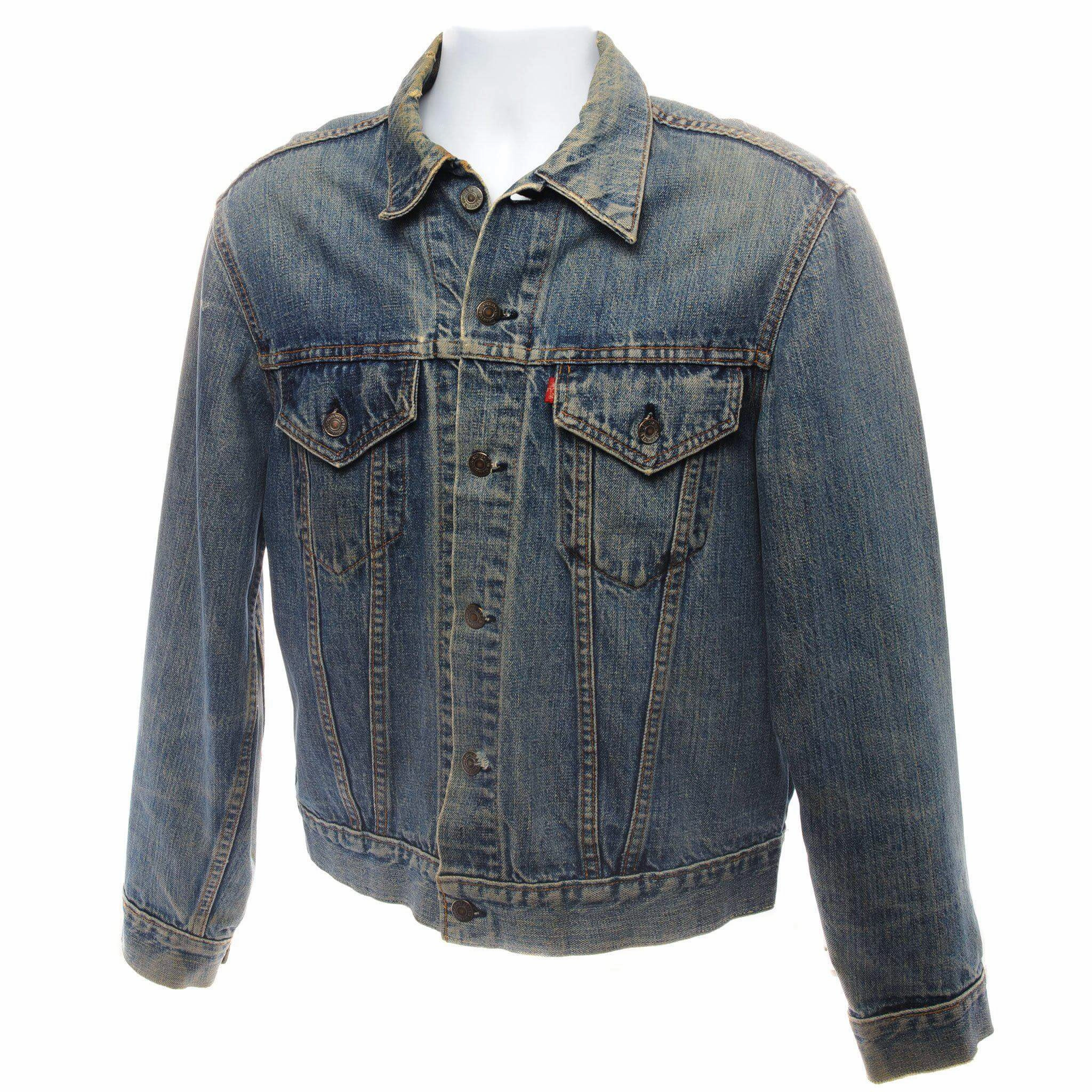 VINTAGE LEVIS JACKET SINGLE STITCH SIZE 43 MADE IN USA activity