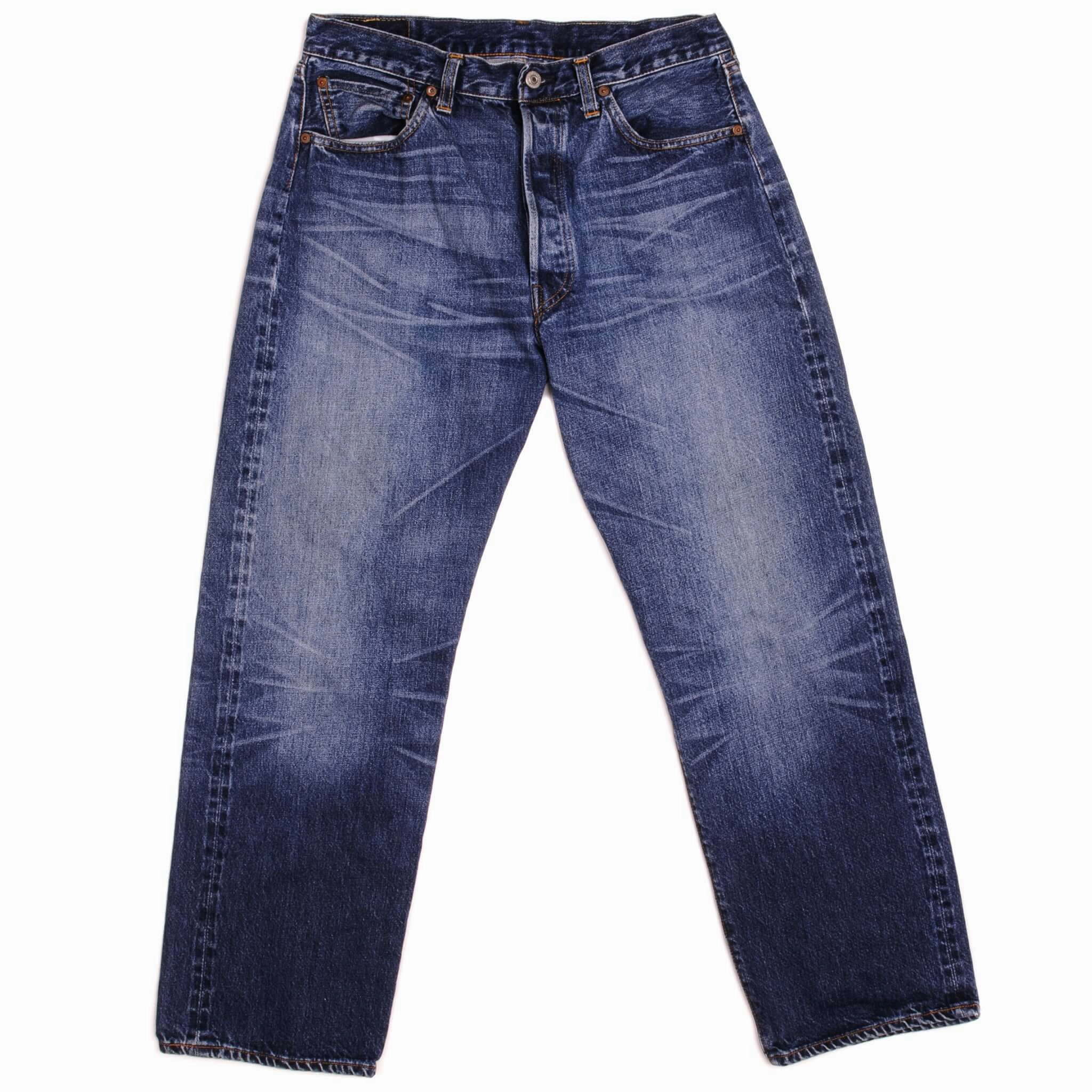 Couple Look Lightweight VINTAGE LEVIS LVC BIG E 501 Z XX JEANS INDIGO RIVET SELVEDGE 2000S W31 L29 USA