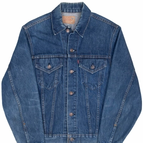 rural people Rugged Outer Shell VINTAGE LEVIS TYPE 3 JACKET SINGLE STITCH TWO POCKETS SIZE 38 1970S MADE IN USA