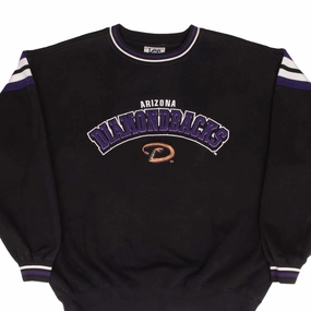 appropriate for parties VINTAGE MLB ARIZONA DIAMONDBACKS EMBROIDERED SWEATSHIRT 1990S SIZE XL