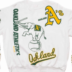 Fresh Active VINTAGE MLB OAKLAND ATHLETICS SWEATSHIRT SIZE LARGE