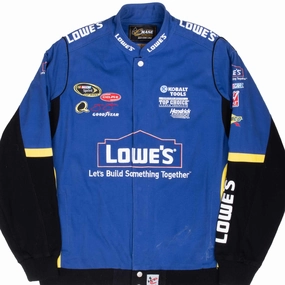 VINTAGE NASCAR JIMMIE JOHNSON LOWE'S RACING JACKET 2000S XL Eco Friendly Certified