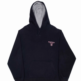 Gym Wear VINTAGE NAUTICA BLACK HOODIE SWEATSHIRT 1990S SIZE XL MADE IN USA