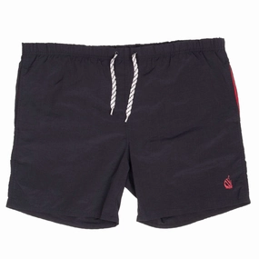 VINTAGE NAUTICA BLACK SWIMMING SHORT TRUNK SIZE MEDIUM 1990s Sport Fit Design