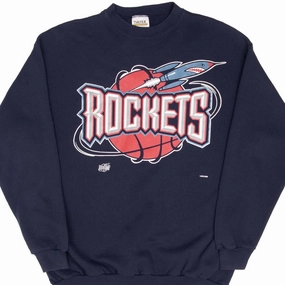 VINTAGE NBA HOUSTON ROCKET SWEATSHIRT 1990S SIZE LARGE Trendy Outfit